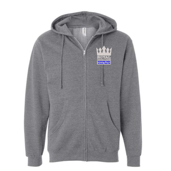 Independent Trading Co. - Unisex Midweight Full-Zip Hooded Sweatshirt - Embroidered Logo Thumbnail