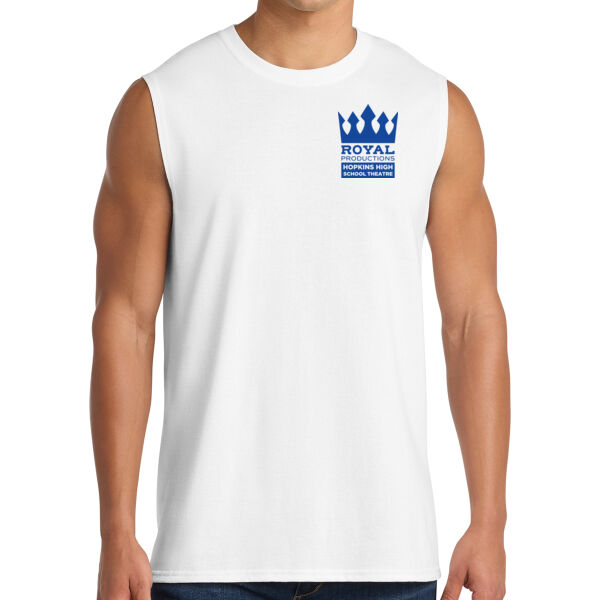 Port & Co™ Core Cotton Sleeveless Tee - Printed Logo Thumbnail