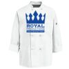 Eight Knot Button Chef Coat with Thermometer Pocket Thumbnail