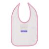 Infant Contrast Trim Premium Jersey Bib Thumbnail