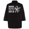 Ten Pearl Button Black Chef Coat Thumbnail